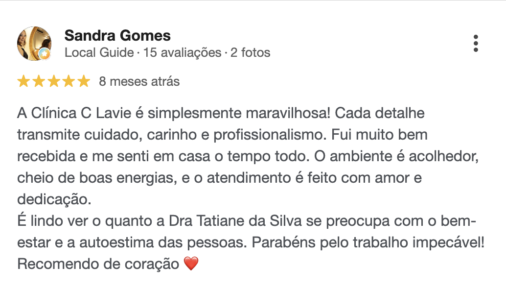 Depoimento Sandra